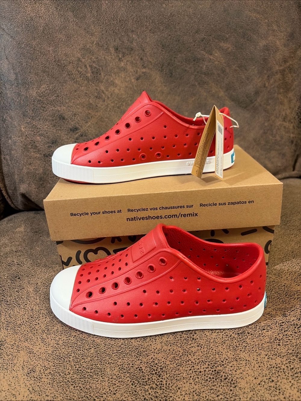 Native Shoes Unisex-Kids Jefferson Sneakers Size C 13